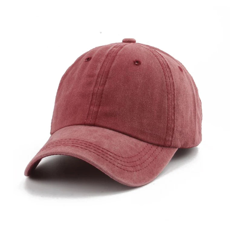 Boné de Basebol StylishCap - Jeans Lavado Unissex Adulto e Infantil
