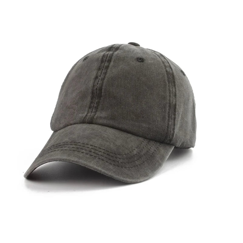 Boné de Basebol StylishCap - Jeans Lavado Unissex Adulto e Infantil