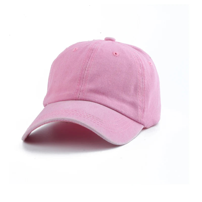 Boné de Basebol StylishCap - Jeans Lavado Unissex Adulto e Infantil