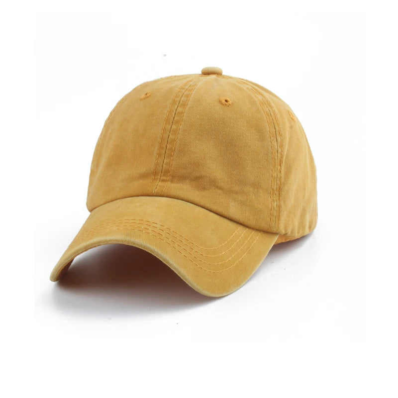 Boné de Basebol StylishCap - Jeans Lavado Unissex Adulto e Infantil