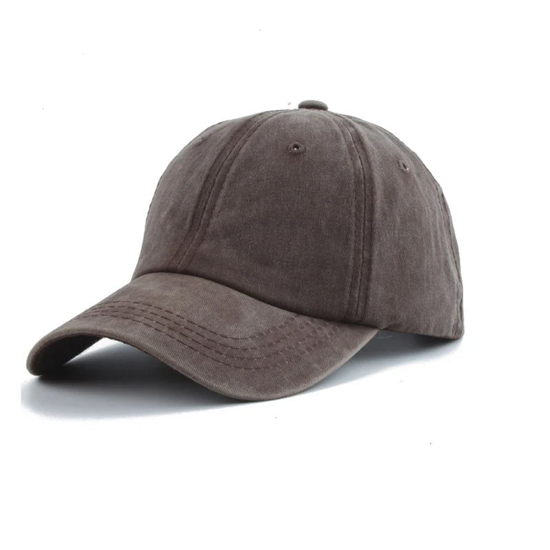 Boné de Basebol StylishCap - Jeans Lavado Unissex Adulto e Infantil