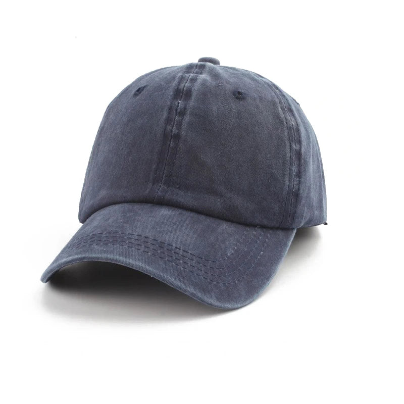 Boné de Basebol StylishCap - Jeans Lavado Unissex Adulto e Infantil