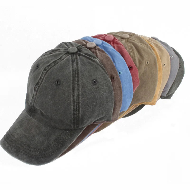 Boné de Basebol StylishCap - Jeans Lavado Unissex Adulto e Infantil