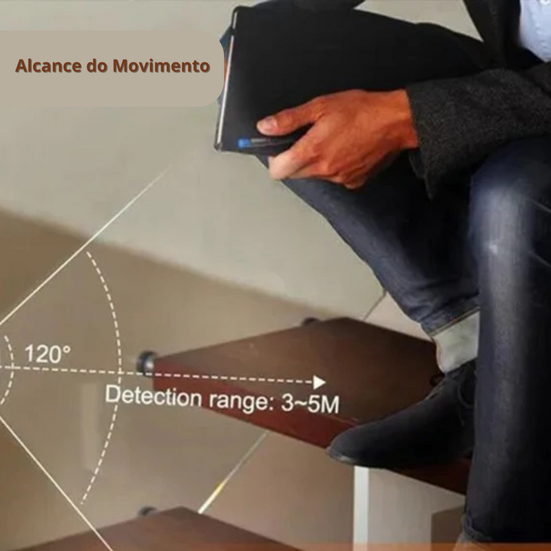 Luminária Led com Sensor de Presença