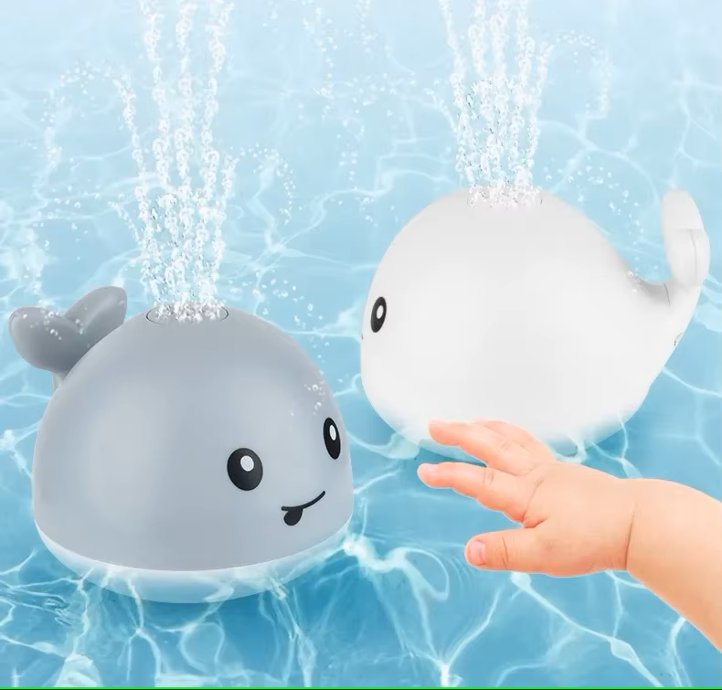 Brinquedo para Banho de Bebê Baleia