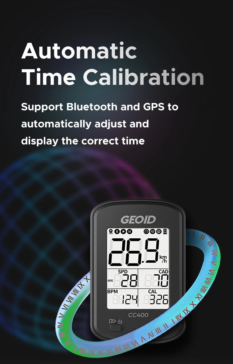Computador GPS para Bicicleta Geoid CC400