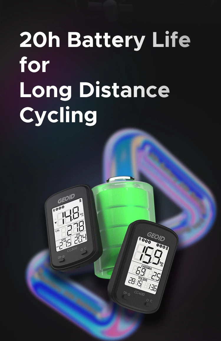 Computador GPS para Bicicleta Geoid CC400