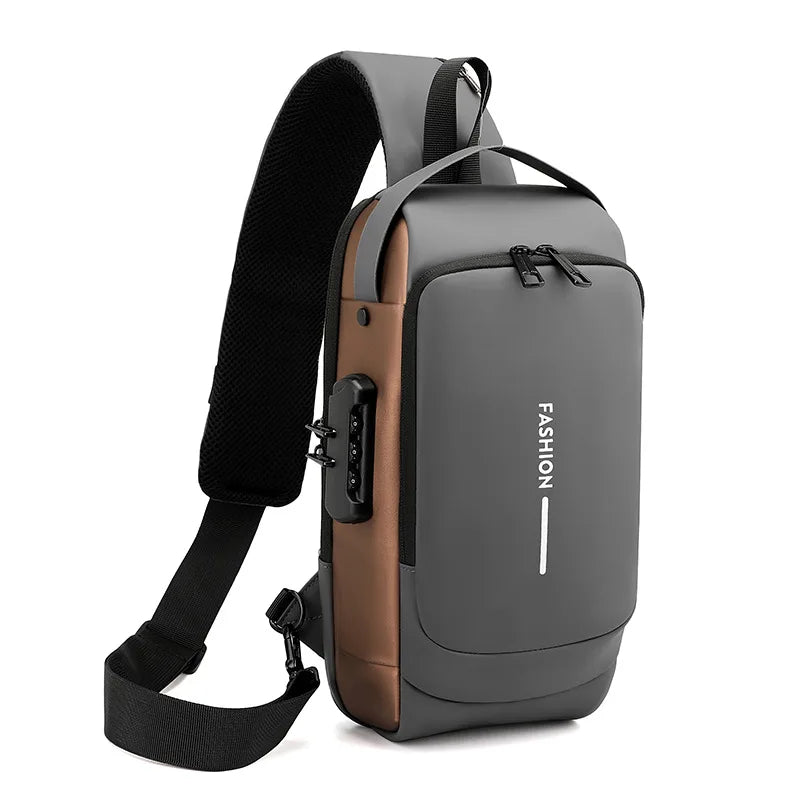 Mochila Secure Bag com Senha / Bolsa Anti Furto com Senha