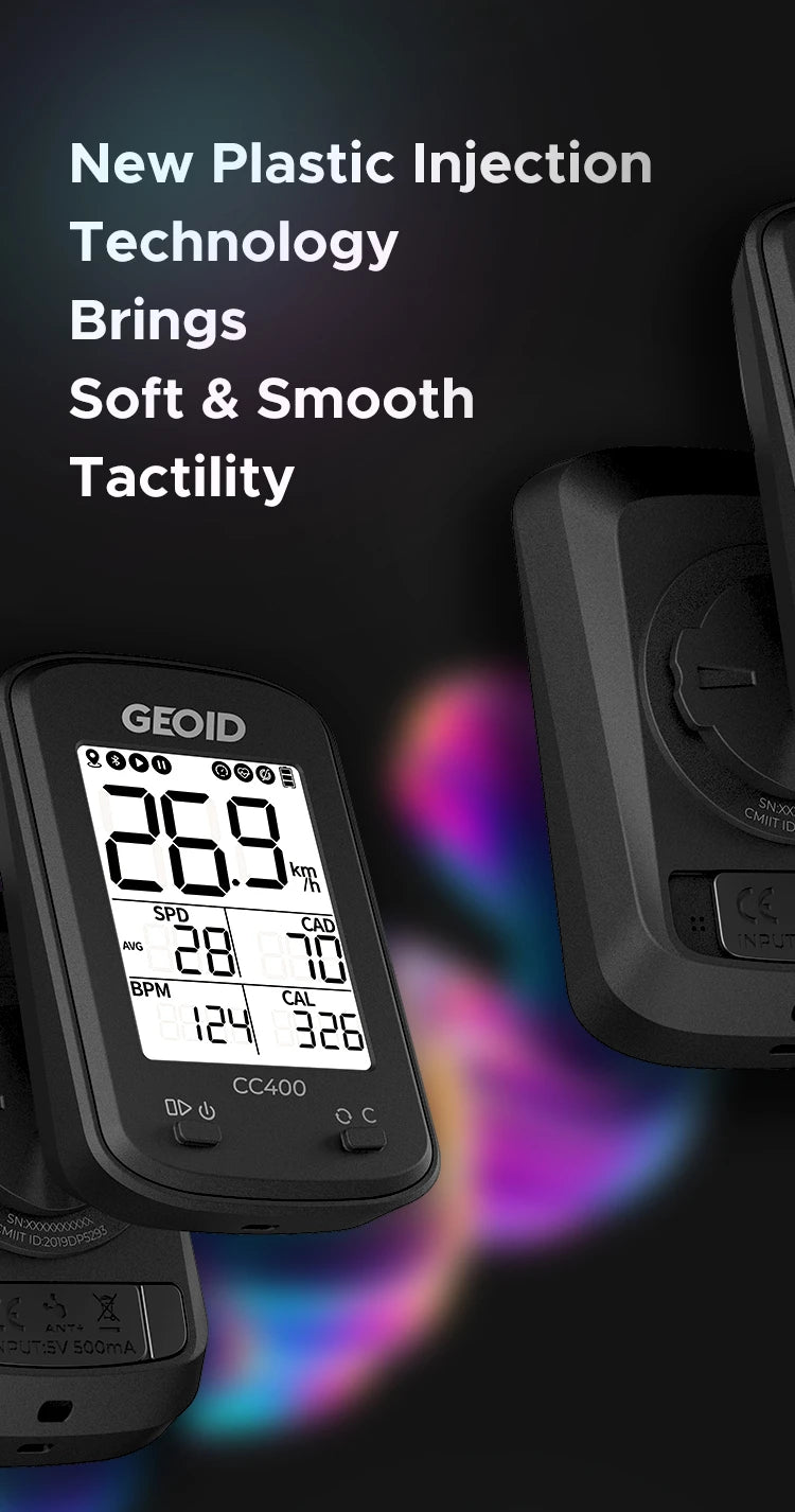Computador GPS para Bicicleta Geoid CC400
