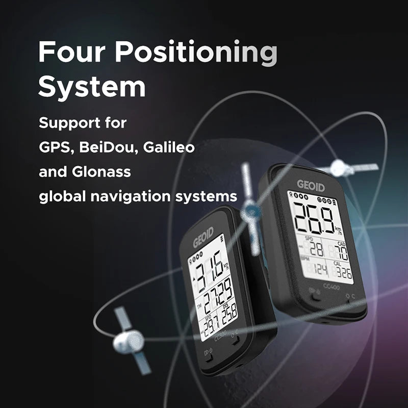 Computador GPS para Bicicleta Geoid CC400