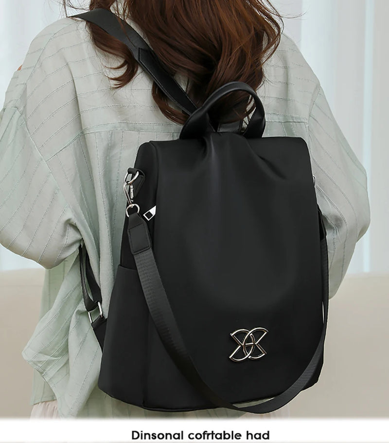 Bolsa Mochila Feminina Multiuso Antifurto
