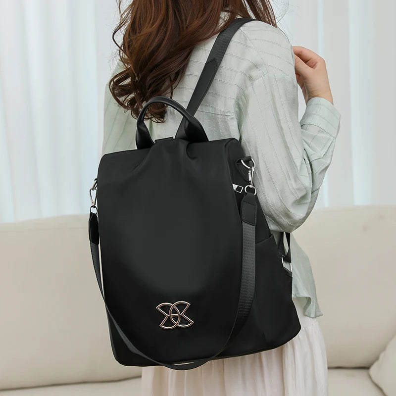 Bolsa Mochila Feminina Multiuso Antifurto