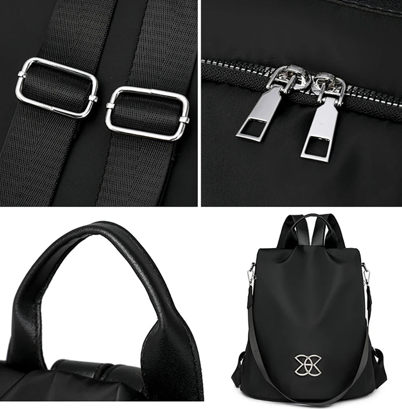 Bolsa Mochila Feminina Multiuso Antifurto