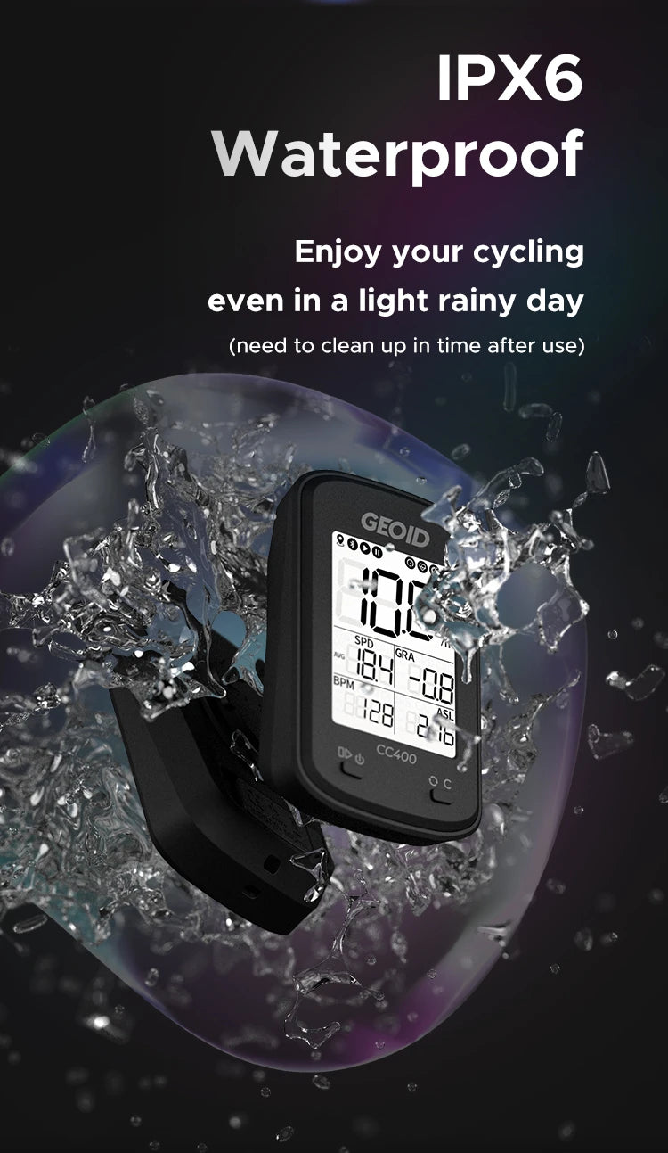 Computador GPS para Bicicleta Geoid CC400