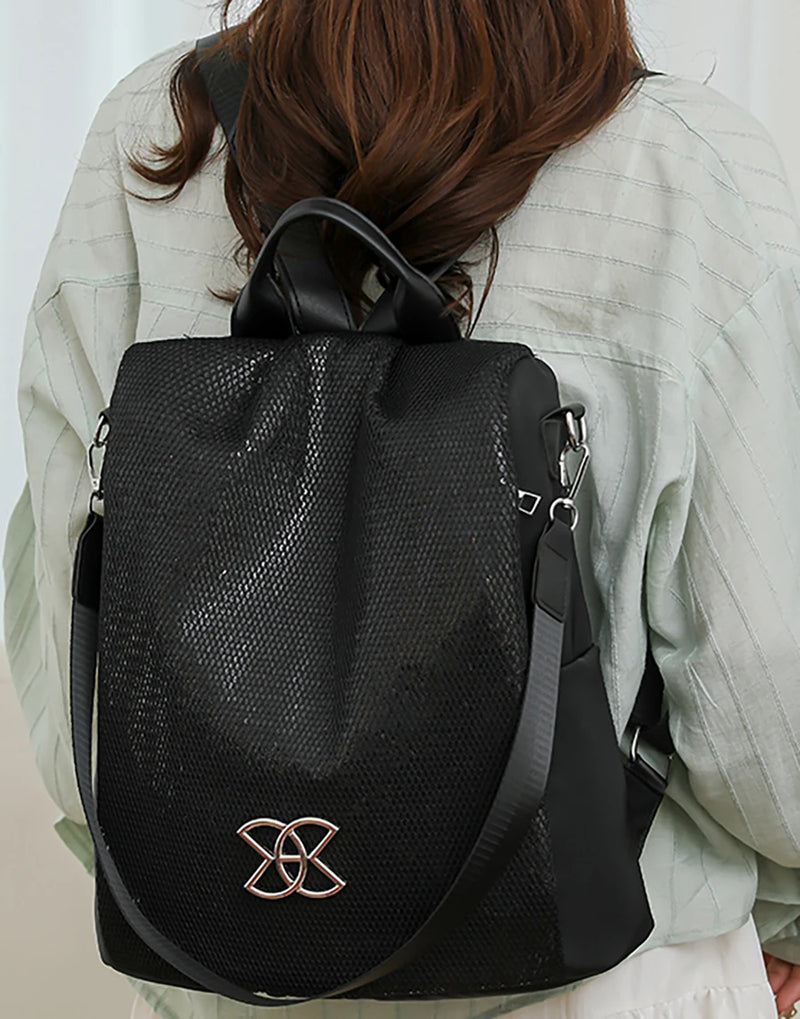 Bolsa Mochila Feminina Multiuso Antifurto