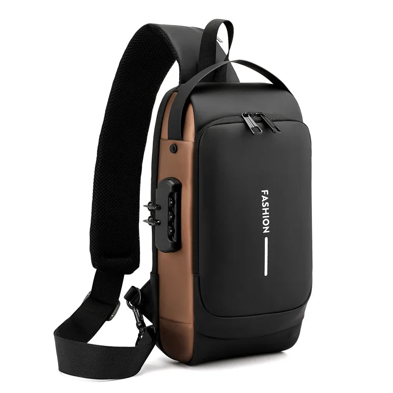 Mochila Secure Bag com Senha / Bolsa Anti Furto com Senha